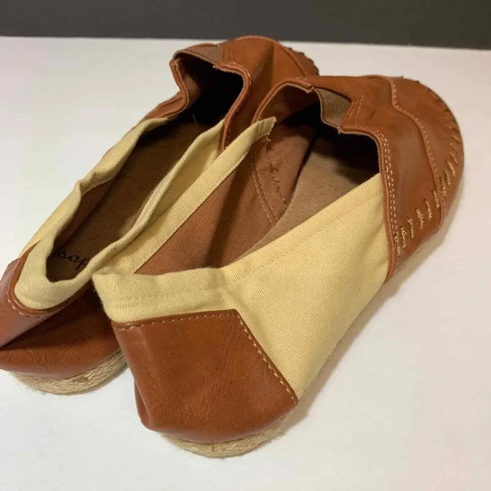 Sophie Sue‎ espadrille style slip ons new w/o tags
